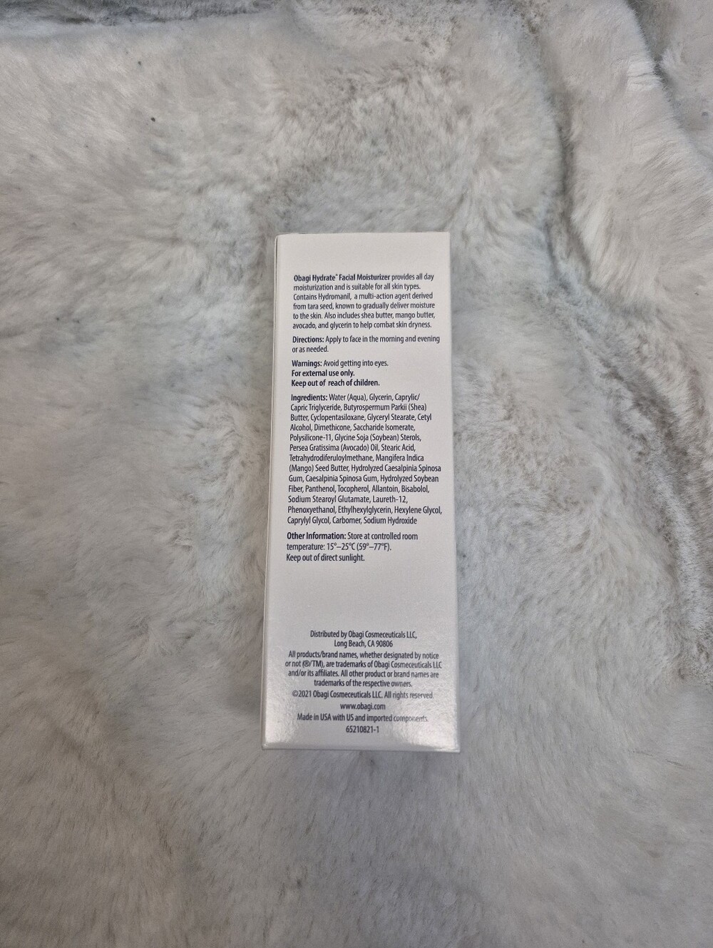 Obagi Hydrate Facial Moisturizer 1.7 oz / 48 g NEW - Picture 2 of 2